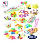 Amazon Hot Selling 100PCS Party Bag Fillers Kids Party Favors Toys Assorted for classroom