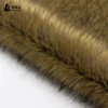 Good quality fake fur plush long pile faux fur fabric for slippers