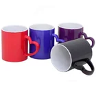 Custom color changing discoloration ceramic cup mugs