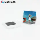 Acrylic photo frame fridge magnet can insert photo by yourself