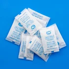 Food grade moisture absorbing silica gel desiccant packages for humidity control