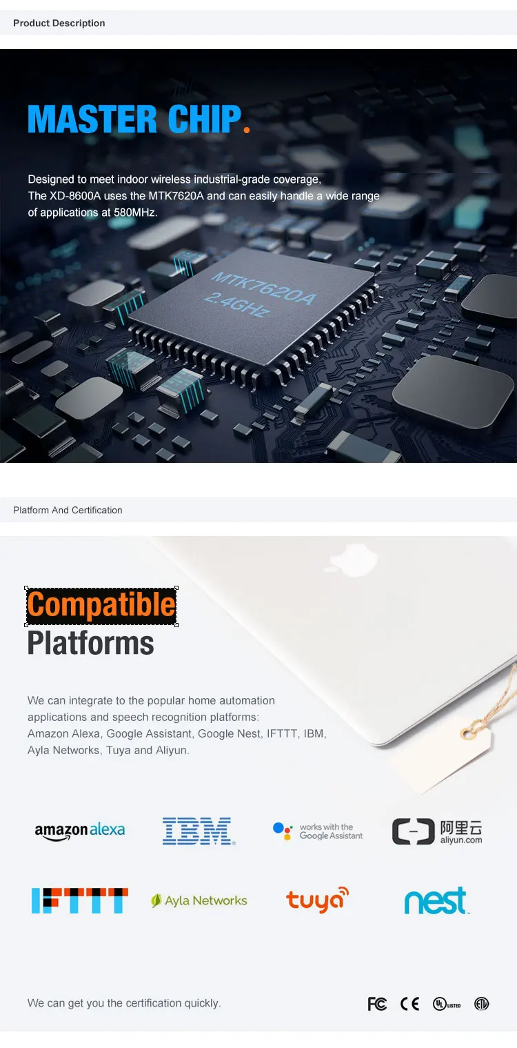 Hot Sale Smart Home Zigbee Hub,IOT Gateway - ANKUX.COM