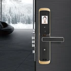 2019 Face Recognition smart door lock Fingerprint Password Magnetic card Electric key Auto smart door lock