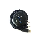 Hot Sale USB COMBO 3 port usb hub 2.0 HUB+Multi USB card reader All In One