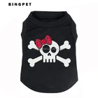 Wholesales Custom Pet Dog Summer Clothes Dog Print Tee Shirt
