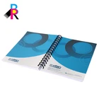 Hot selling hardcover free sample full color wire-o notebook OEM