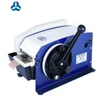 gummed paper tape dispenser and adhesive tape cutting machine