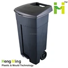 Wheeled Waste And Dust Bin 120 liter with pedal