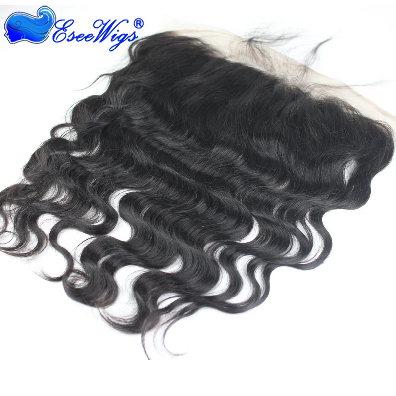 Virgin Brazilian Hair Lace Frontal Closure Body Wave 13x4 human hair lace frontal bleached knots