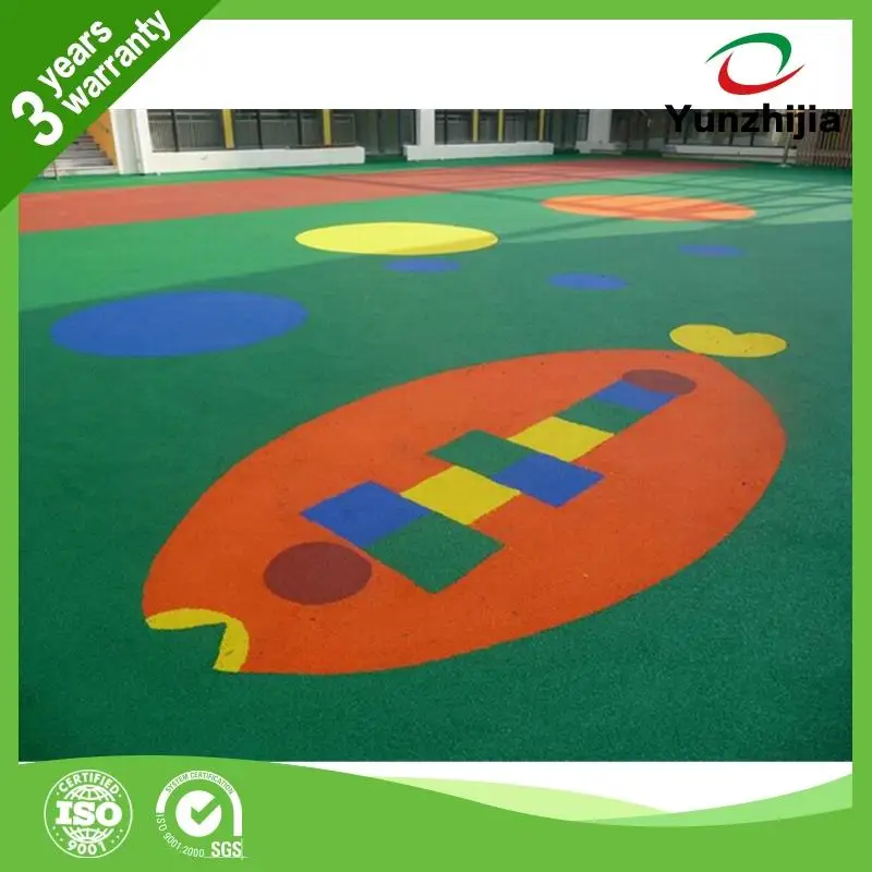 Good quality epdm playground surface tiles for nursery school
