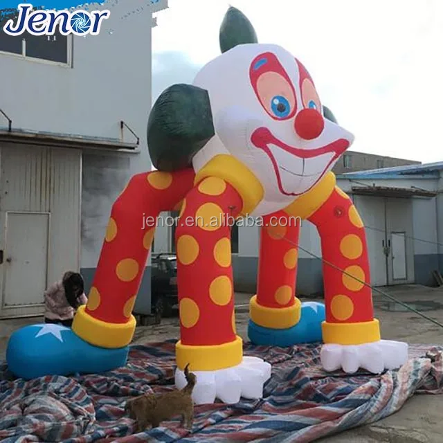 clown show,clowncartoon hallowee inflatable clown arch tent for carnival party show