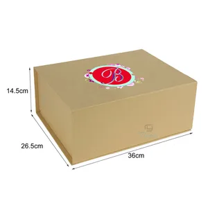 rigid cardboard kraft natural gift boxes