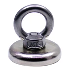 40KG Strong Neodymium Fishing magnet D36 with eyebolt