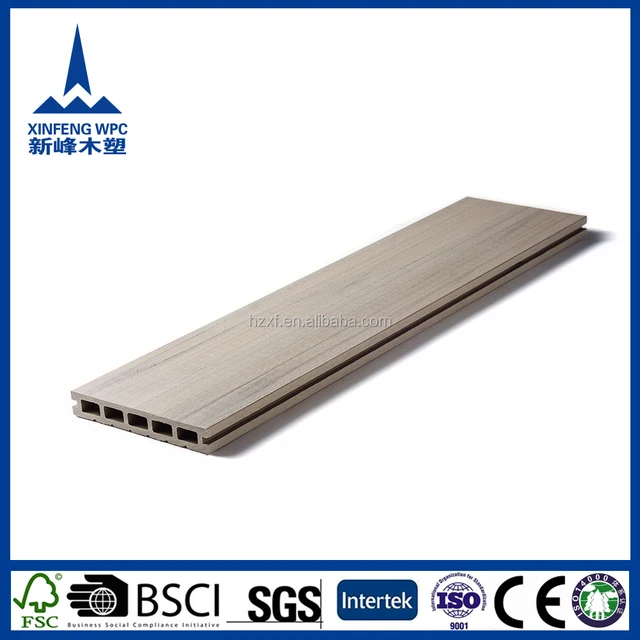 Durable grooved deck board, waterproof long board deck