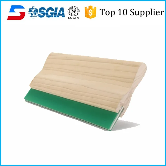 wood squeegee holder