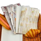 Colorful Printing Glassine Wrapping Paper for Fast food with Greaseproof