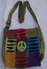 Stone Washed Hand Embrodery & Razor Cut Hand Made Bag