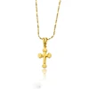 32057 xuping custom jewelry high quality cheap price gold plated religious jesus cross pendant, custom jewelry