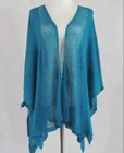 100% acrylic knitting turkich pashmina large shawl with tassels for winter women