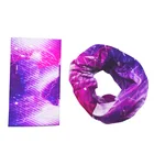 2017 Arrivals New Elastic Bandana Material 100% Polyester With Different Logo