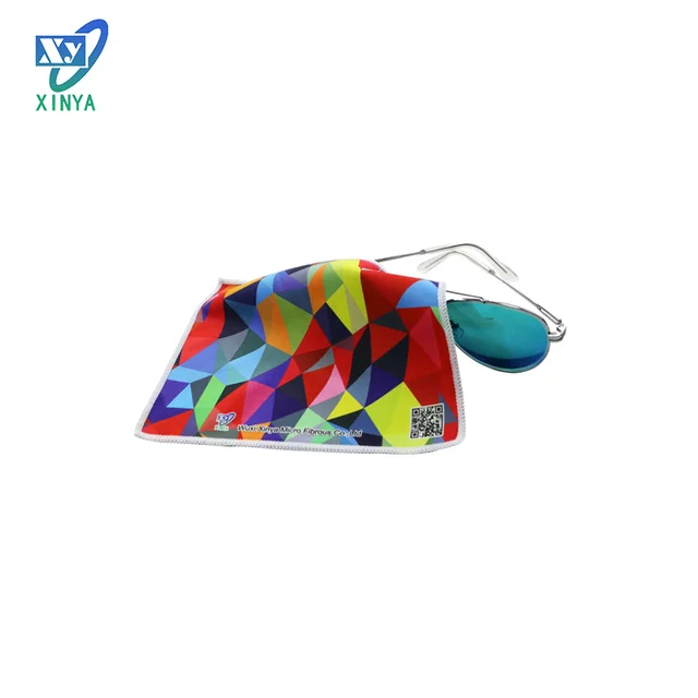 China factory supply microfiber glass cleaning cloth 40x40