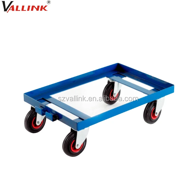 Customized Heavy Duty Steel Four Wheel Moving Pallet Dolly Buy Pallet