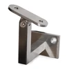 Satin Finished Stainless Steel Glass Wall Mounted Glass Bracket