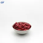 Manufacturer size 1 dark light red empty gel capsule