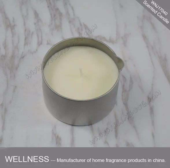 small spout tin for massage candle