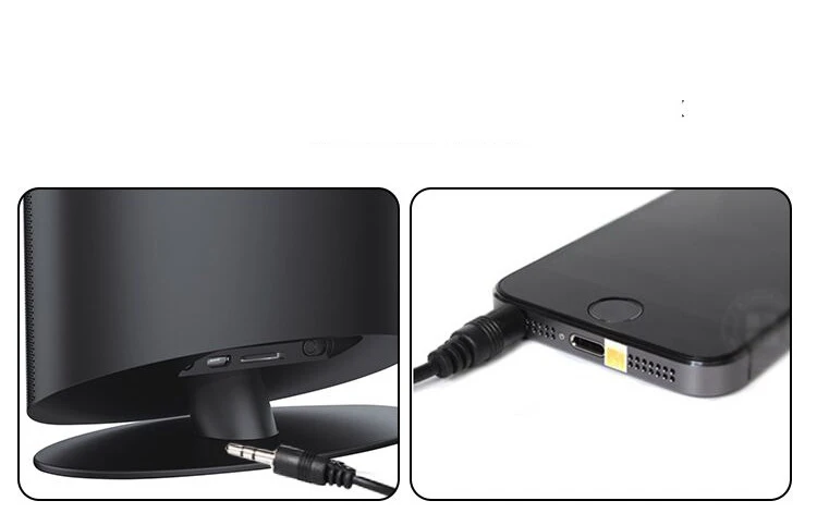 new products Multi-function subwoofer speaker portable power bank 4000mah with alarm clock - ANKUX.COM
