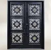 Luxury exterior front doors designs double door /Wrought Iron Decor French doors