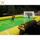 New Inflatable Football Field Soccer Pitch Water Beach Soccer For Rent