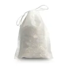 Wholesale custom drawstring empty heat seal filter paper tea bag