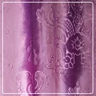100 Polyester embossed velvet shiny curtain fabric