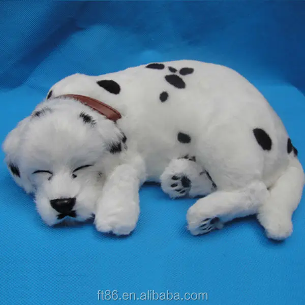 Lifelike Synthetic Fur Snoring Sleeping Handamde Realistic Cat Dog