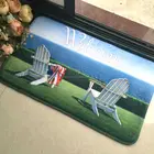 Summer Beach Vocation Dye Sublimation Floor Mats