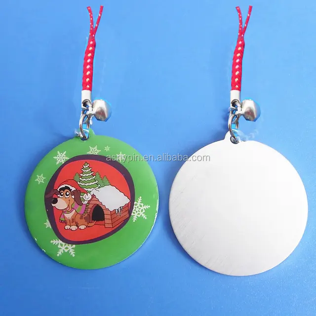 cheap printed gifts metal christmas bag tag - cheap christmas