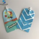Zipper bottom reusable baby food spout pouch with custom logo