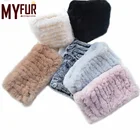Top Quality Faux Rex Rabbit Fur Scarf Women Winter Neck Warm Shawls