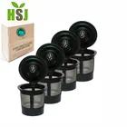 K-cup Reusable K-cup 4 Reusable Coffee Filter Single K-Cup Solo Filter Pod Keurig Brewers By The Gift Of God