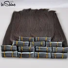 Mongolian Raw Virgin Russian Tape In Double Drawn Human Hair Extension