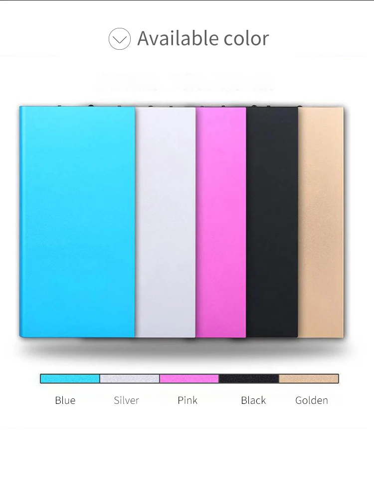 2019 Classical Ultra slim powerbank 10000mah with your logo brand for Promotion gift - ANKUX.COM