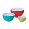 Double Deck Kitchen Vegetable Fruit Wash Bowl Strainer Plastic Colander With Bowl