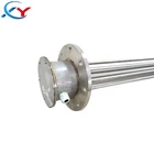 Water heating element immersion tank flange heaters