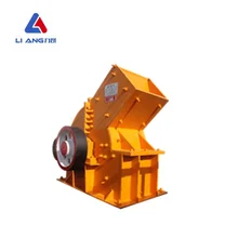 Reliable heavy hammer crusher with electric motor for glass bottle