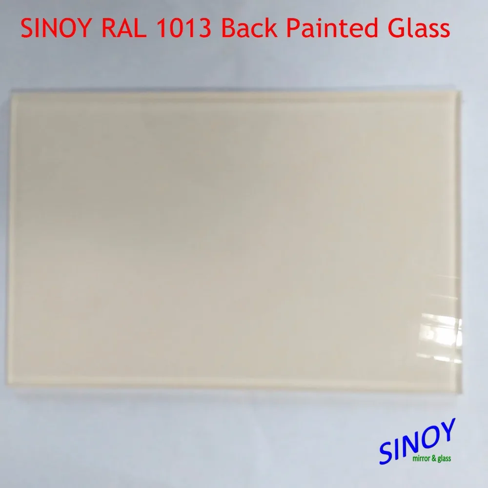 4mm 1830mm x 2550mm or 2550 x 3300mm ral 1013 beige ultra clear