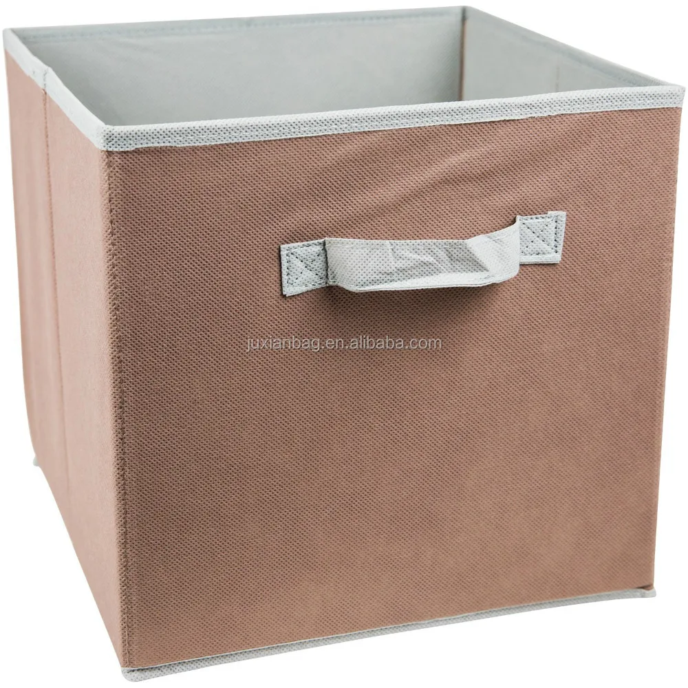 non-woven storage cube boxes - fabric basket bins