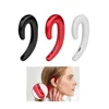 New Portable Wireless Business Earphone Headset Ear Hook Bone conduction with Mic for Call