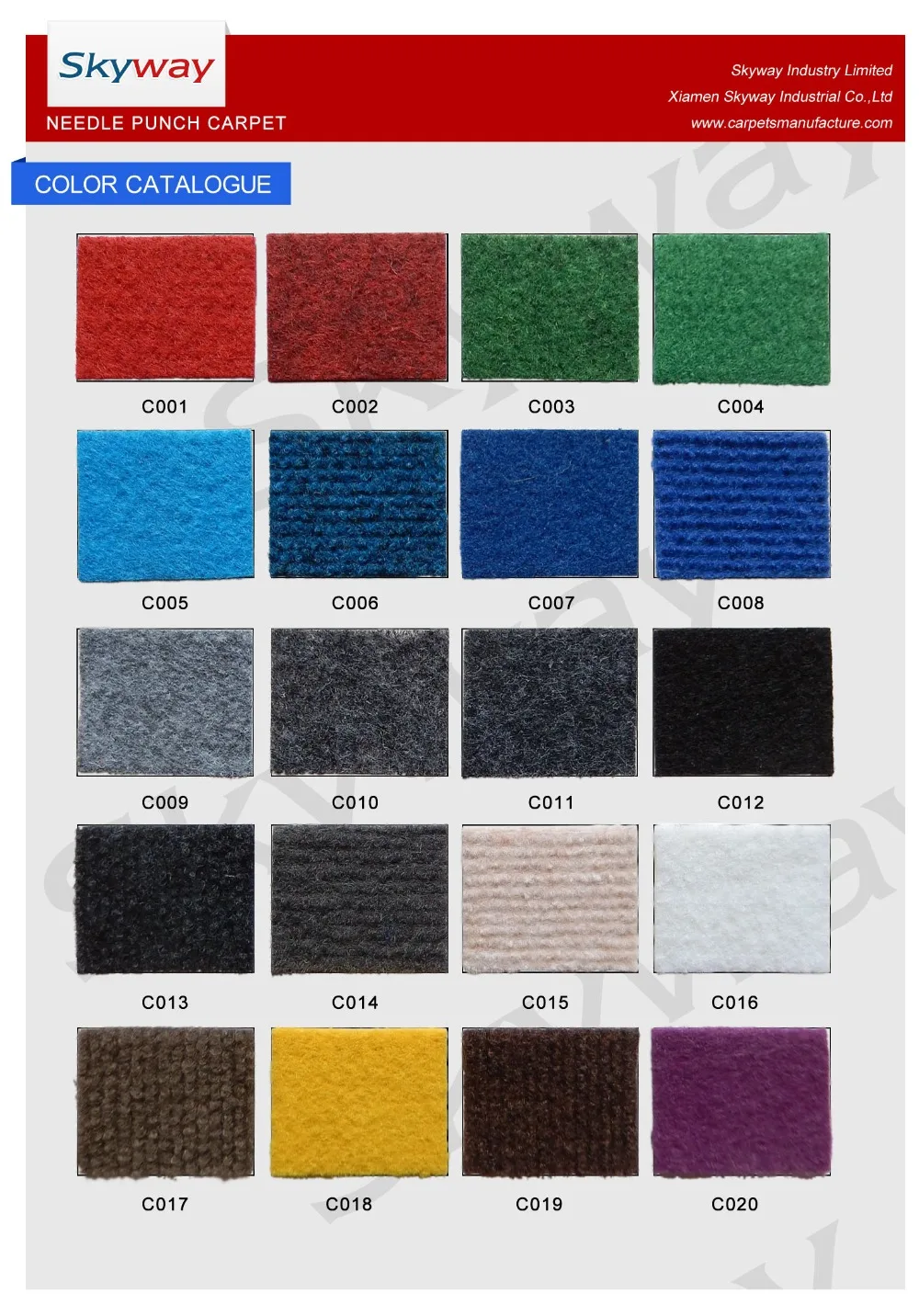 new style commercial high pile carpet tiles