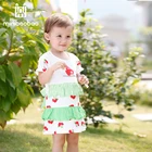 2017 wholesale one year baby party dresses baby dress cutting baby girl wedding dress